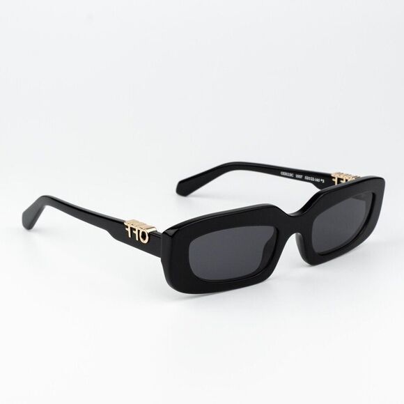 Off-White RENTON Women Sunglasses Black Grey Rectangle OERI13C RENTON 1007 main image 4